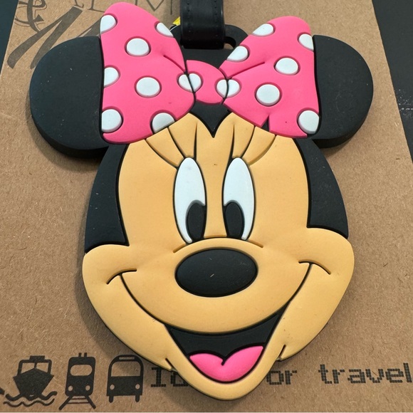 NWT Minnie Mouse Luggage Tag - Picture 3 of 9